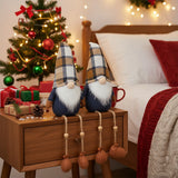 3PCS Set Christmas Gnomes Decorations Harvest & Thanksgiving Home Table Ornaments, Cute Holiday Decorations For Party Gifts, Autumn Farmhouse Gnome Centerpiece FBA Shipment