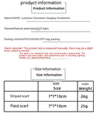 Christmas Luminous Ice Man Ornaments