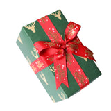 Christmas wrapping ribbon