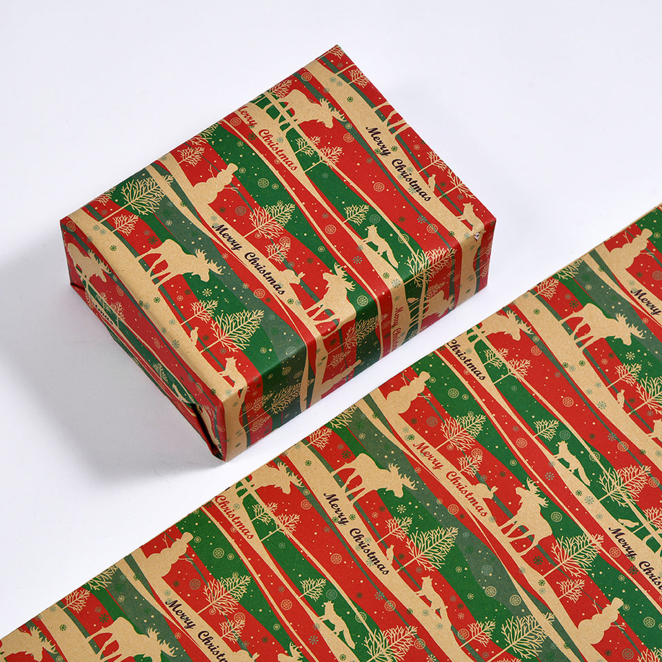 Christmas Gift Wrapping Paper Exquisite Cartoon