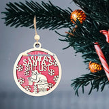 Humorous Christmas Tree Hanging Ornaments
